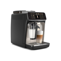 Philips Series 5500 Fully Automatic Espresso Machine with LatteGo & Silent Brew – 20 Coffee Recipes (EP5547/90)