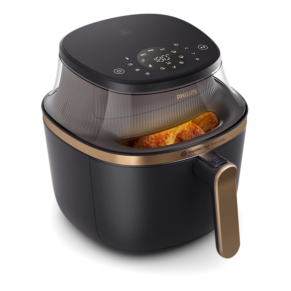 Philips 3000 Series Airfryer 6.2L with RapidAir Plus Technology & 16-in-1 Cooking Functions (NA332/00)