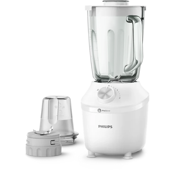 Philips 3000 Series Blender HR2291/20 – Powerful Kitchen Blender with ProBlend Technology and Multi-Purpose Grinding Jar