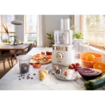 Philips Viva Collection Compact Food Processor HR7520/01 – Powerful Multi-Function Food Processor with Blender and Accessories