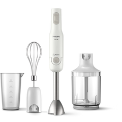 Philips ProMix Hand Blender HR2545/01 – 700W Powerful Hand Blender with XL Chopper, Whisk & Beaker
