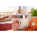 Philips Viva Collection Compact Food Processor HR7520/01 – Powerful Multi-Function Food Processor with Blender and Accessories