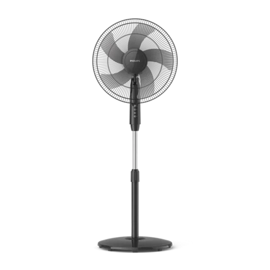 Philips Series 600 Pedestal Fan with Powerful Airflow & Adjustable Height – Quiet Cooling Fan (ACP620/01)
