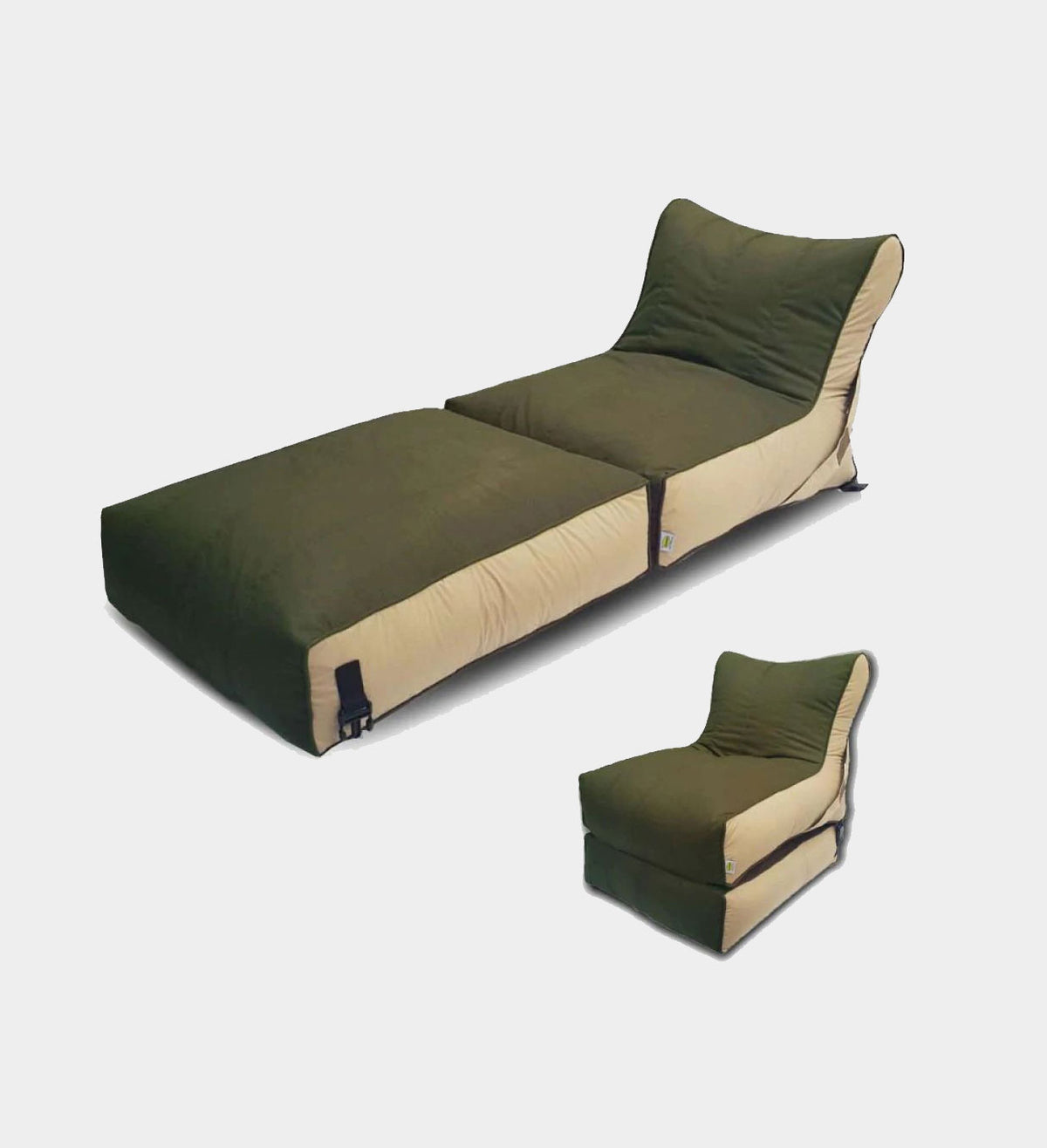 Cozy Couch Sofa Cum Bed Bean Bag Fabric