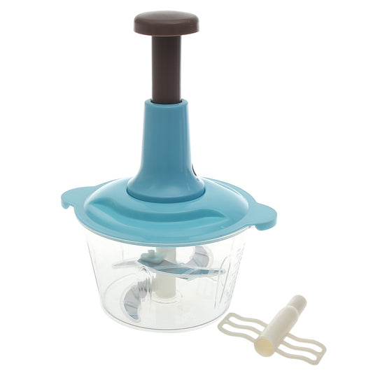 Manual Kitchen Hand Chopper – 2L Push‑Down Vegetable & Fruit Dicer