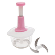 Manual Kitchen Hand Chopper – 1.5L / 2L Push‑Down Vegetable & Fruit Dicer - Habitt