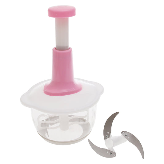 Manual Kitchen Hand Chopper – 1.5L Push‑Down Vegetable & Fruit Dicer