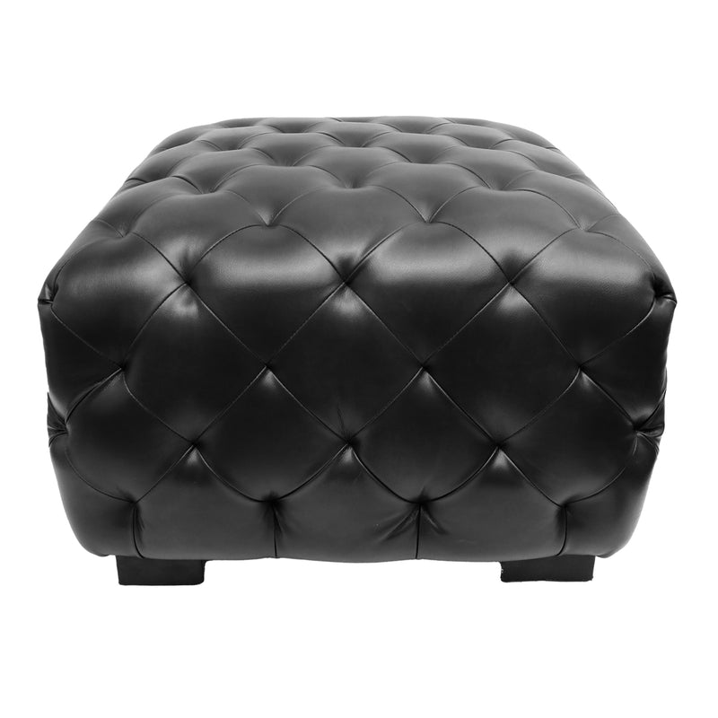 Black Punched Puff