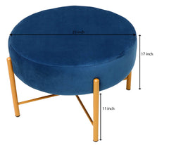 Puff W/Powder Coated Legs S-34 - Habitt
