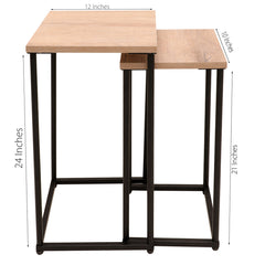 Waldo set of 2 nesting tables/ Coffee Tables