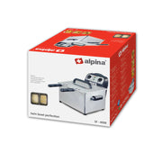 SS.Deep Fryer Twin Bowl F-4008 - Alpina - Habitt