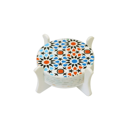 Habitt Squares Coasters 6 Pieces - Habitt
