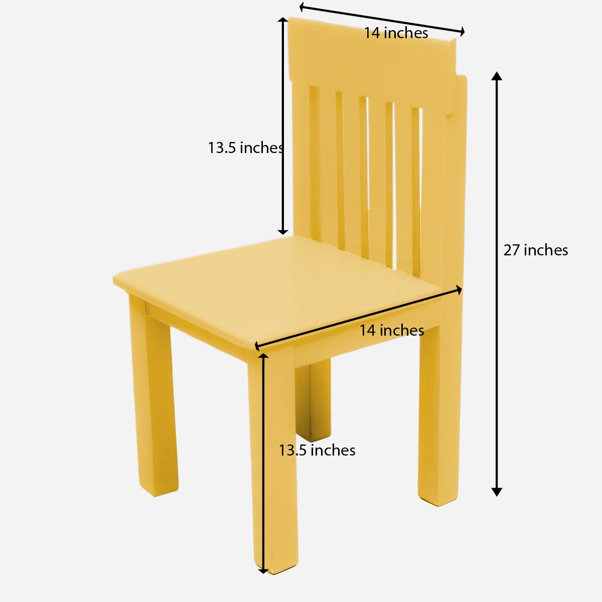 Kids Activity Chair Assorted - Yellow