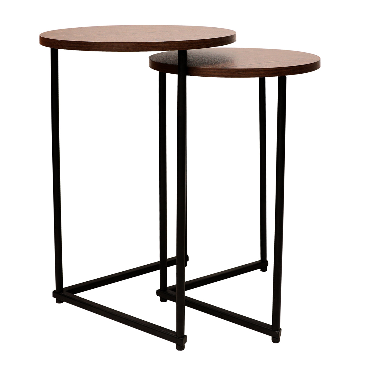 Zack set of 2 nesting tables/ Coffee Tables / Round Tables