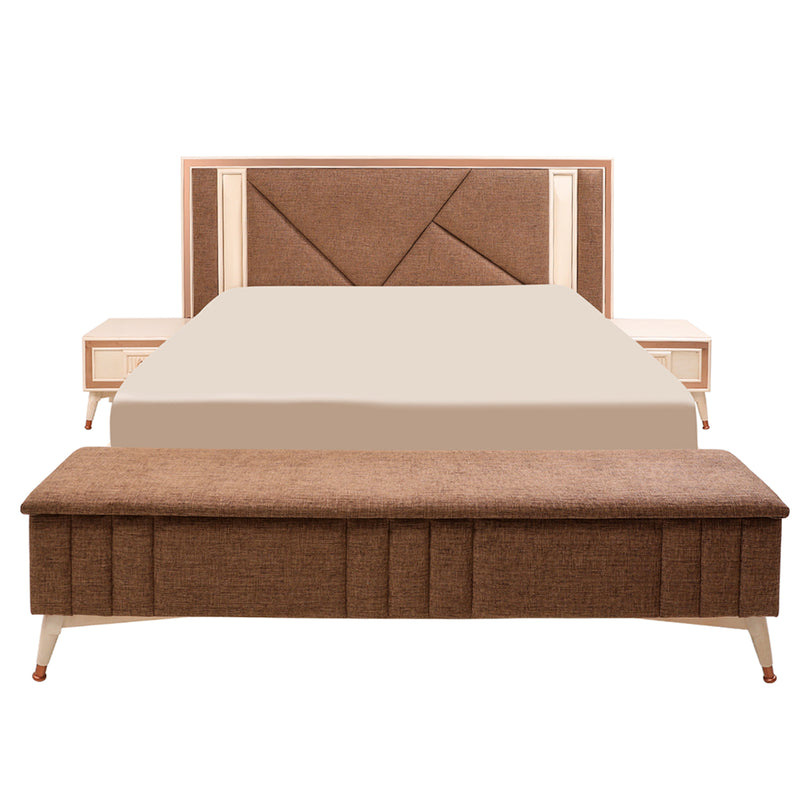 Sapphire King size bed with sides
