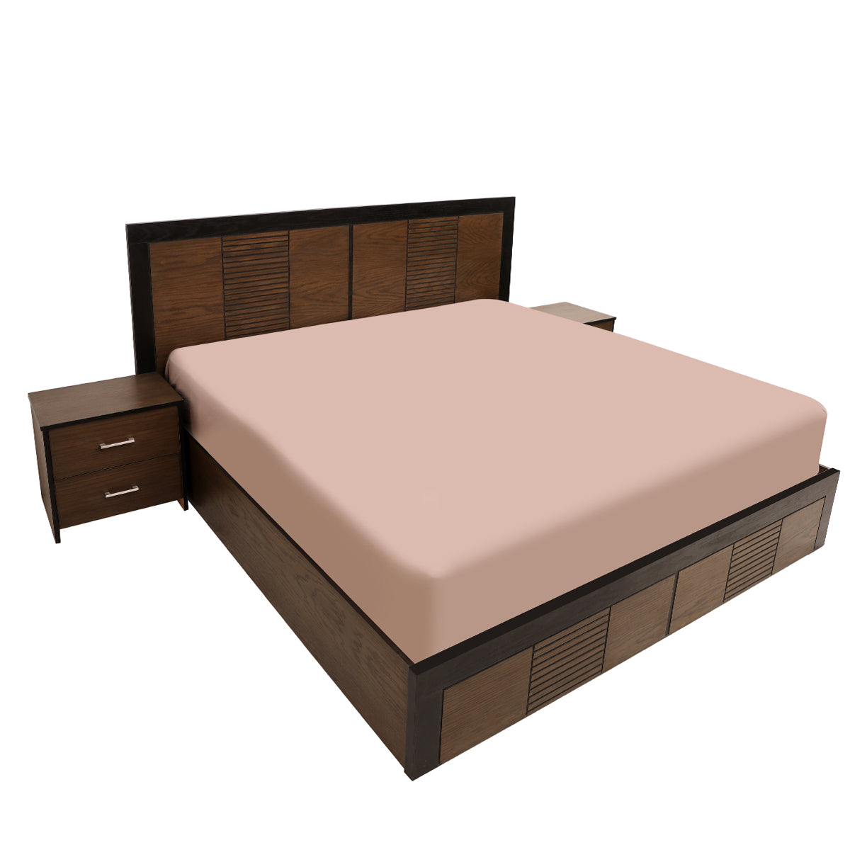 Arthur King size bed with sides