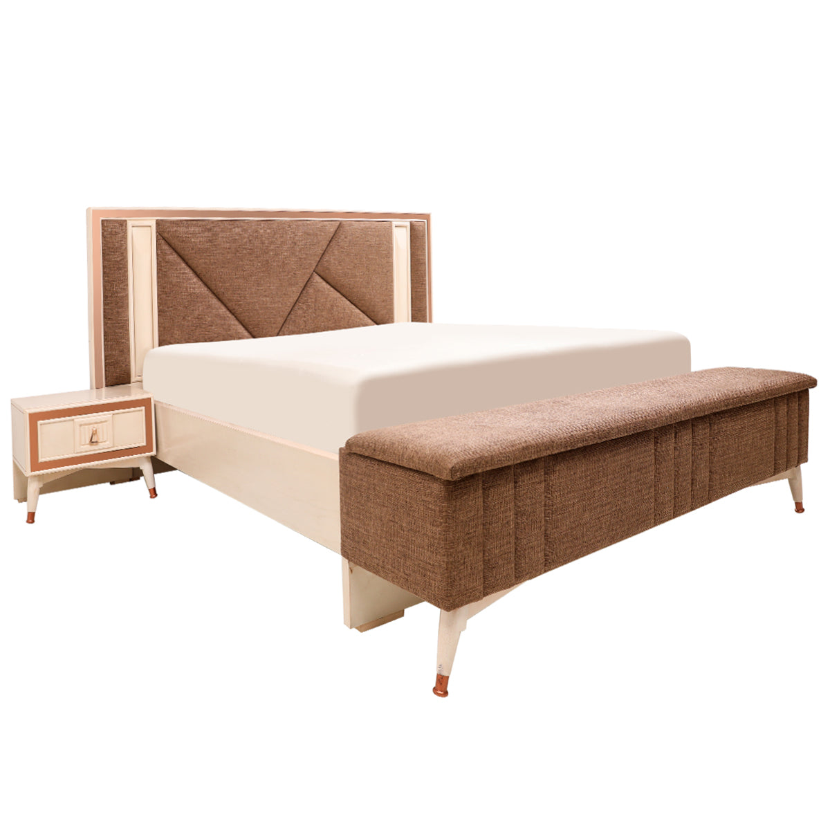 Sapphire King size bed with sides