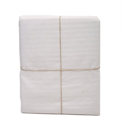 Stripe Bed Cover 92x104 White