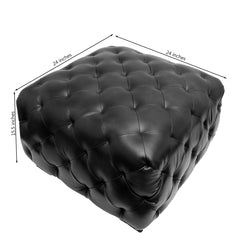 Black Punched Puff