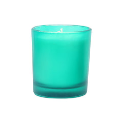 Glass Jar Candle Mughal Teal