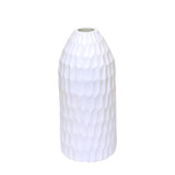 Wooden Vase White.CHCK-25