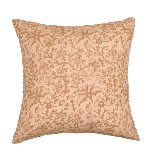 Beige Jaal Cushion Cover 18x18 (RD) - Habitt