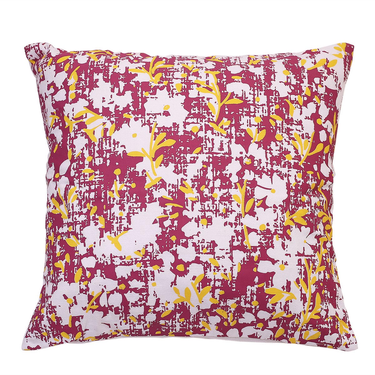 Scattered Petals Cushion Cover 16x16 Wht