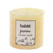 Jasmine Pillar Candle 2x2" - Habitt