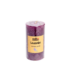 Pillar Candle Round Lavender (2x4)