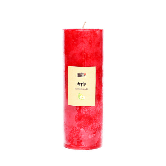 Pillar Candle Round Apple (2x6) - Habitt