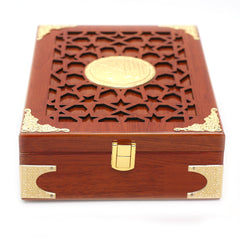 QURAN BOX .Wood.Brown..ZXW-10