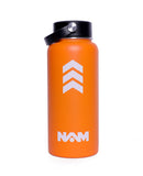 Wide Mouth Bottl W/Flex Cap .Orange.950 ml.