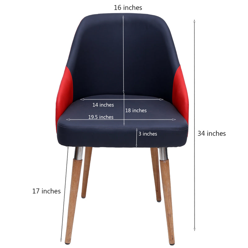 Mid-Century Chair blue