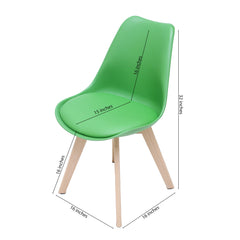 Gigma Green Chair, Set of 2