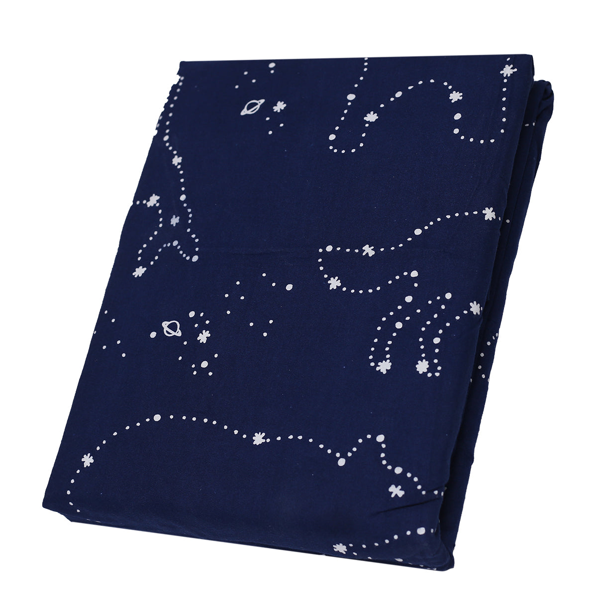 Mars Single Bed Sheet 68x96" Blue