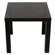 Honey Comb Black Side Table