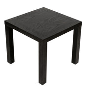Honey Comb Black Side Table