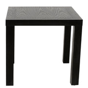 Honey Comb Black Side Table