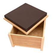 Wooden Storage Box seat