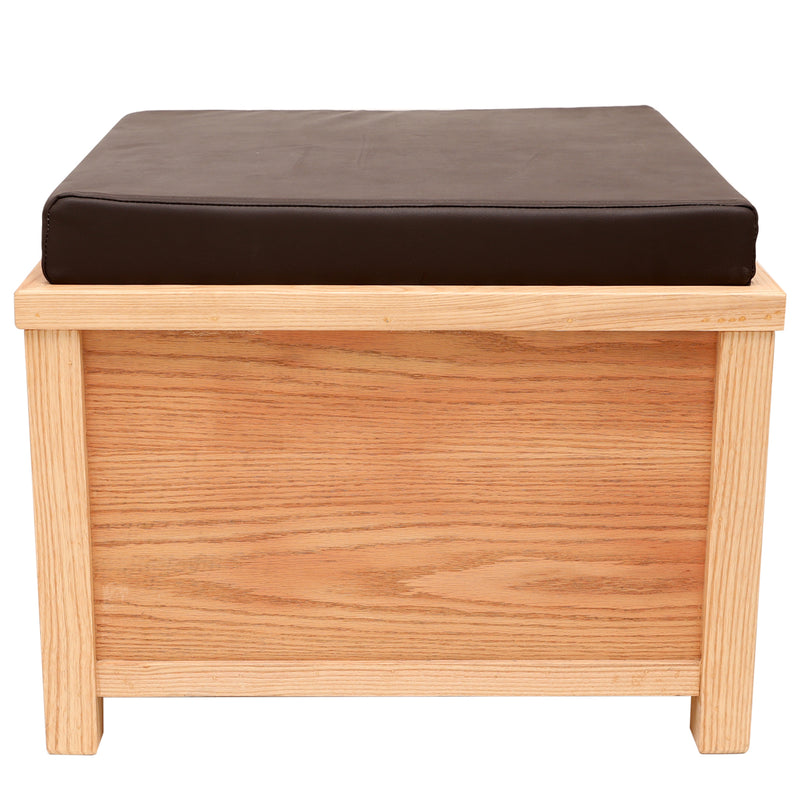 Wooden Storage Box seat