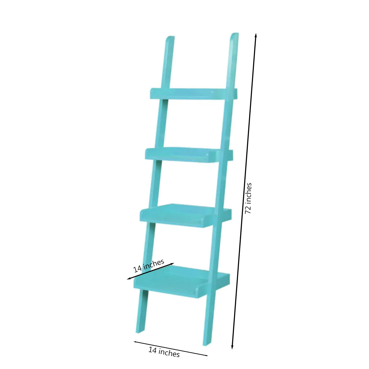 Ladder Rack Vertical Blue Ladder Rack 4 tiered - Blue - Habitt