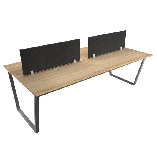 Office Furniture - Quad Workstation - LAZO SERIES - Habitt