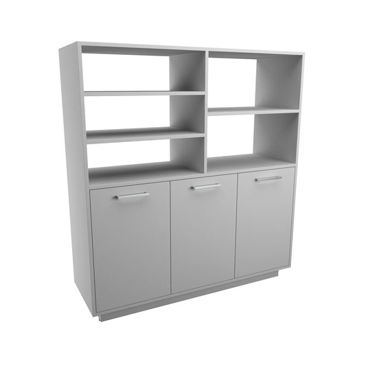 Office Furniture - Manager Tall Credenza - PLEIN SERIES - Habitt