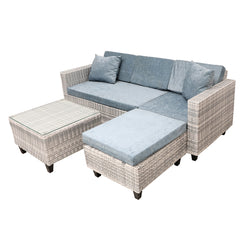 Gather L shape Sofa W/T - Habitt
