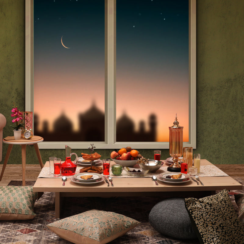 Muslim 04 Person Dining Table - Habitt