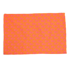 Pink Motif Placemats 13x19 Orange