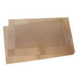 2Pcs Placemat Set.Golden..12710-2