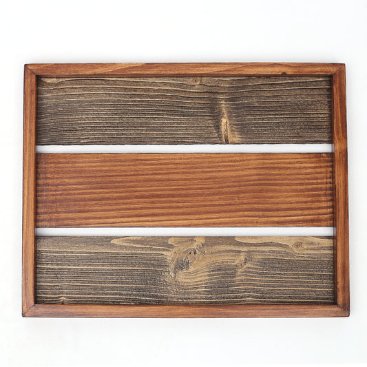 Burn Wooden Tray Multi - Habitt