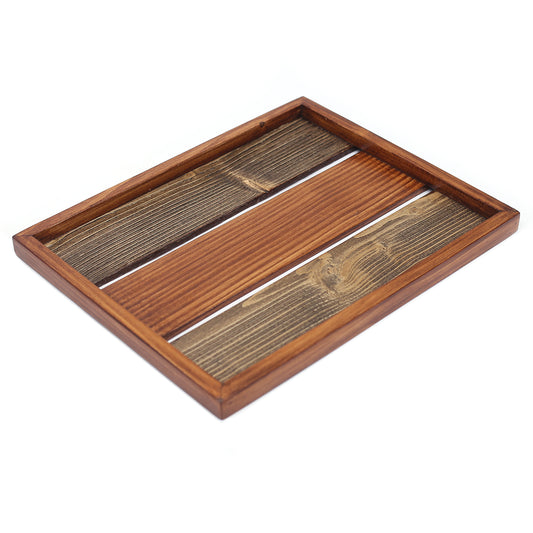 Burn Wooden Tray Multi - Habitt