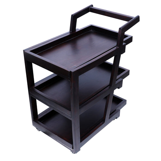 3 Step Ferdy Tea Trolley (Sheesham) - Habitt